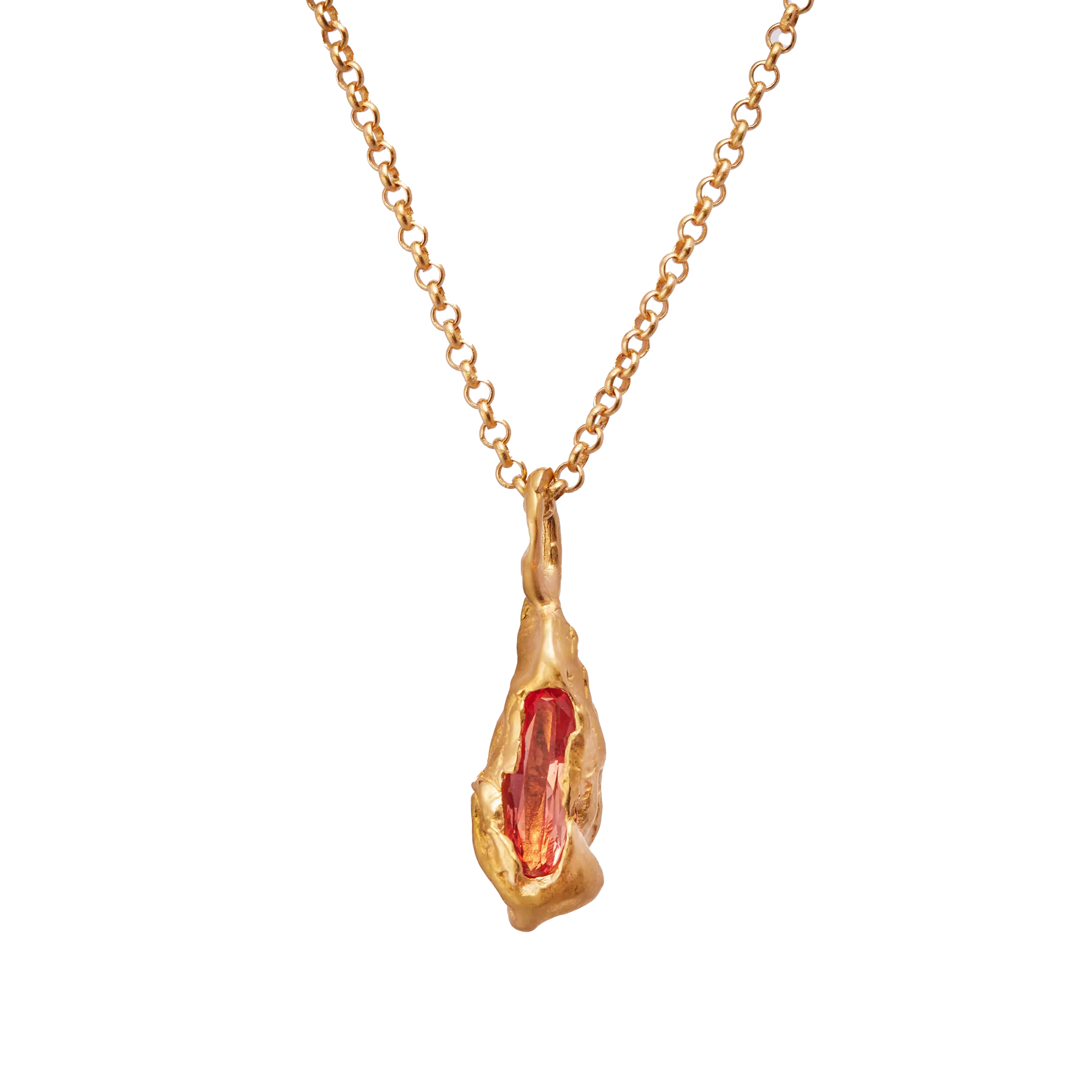 NARANJA - Handmade gold plated necklace | Simuero NARANJA - Handmade gold plated necklace | Simuero