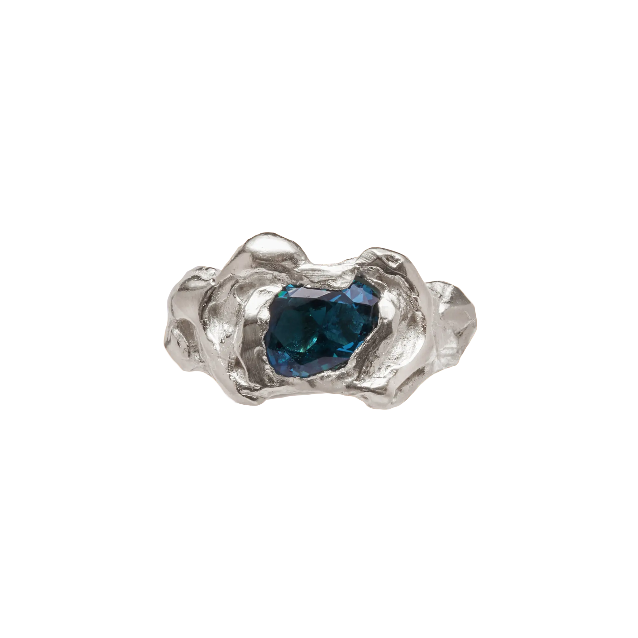OLA BLUE - Handmade silver ring | Simuero OLA BLUE - Handmade silver ring | Simuero