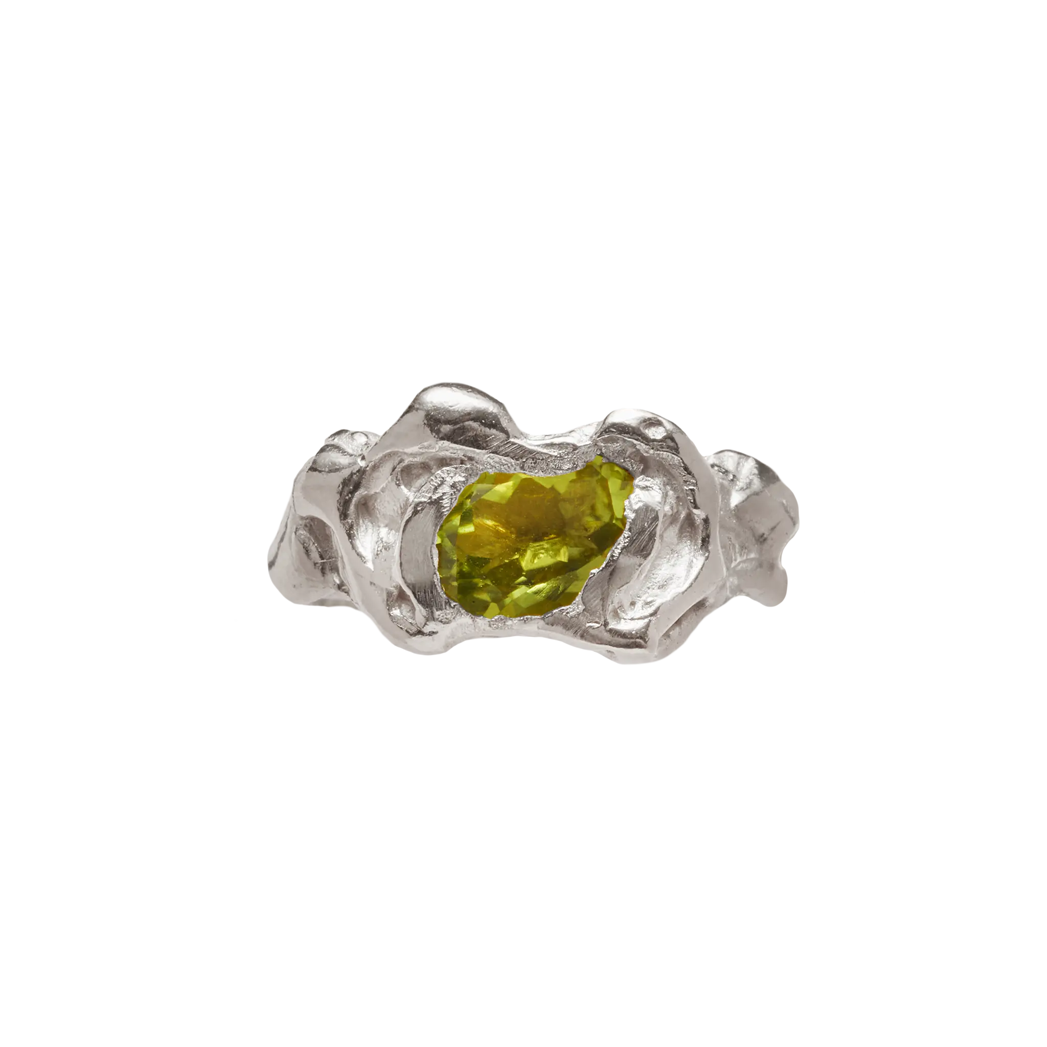 OLA GREEN - Anillo artesanal de plata | Simuero OLA GREEN - Anillo artesanal de plata | Simuero