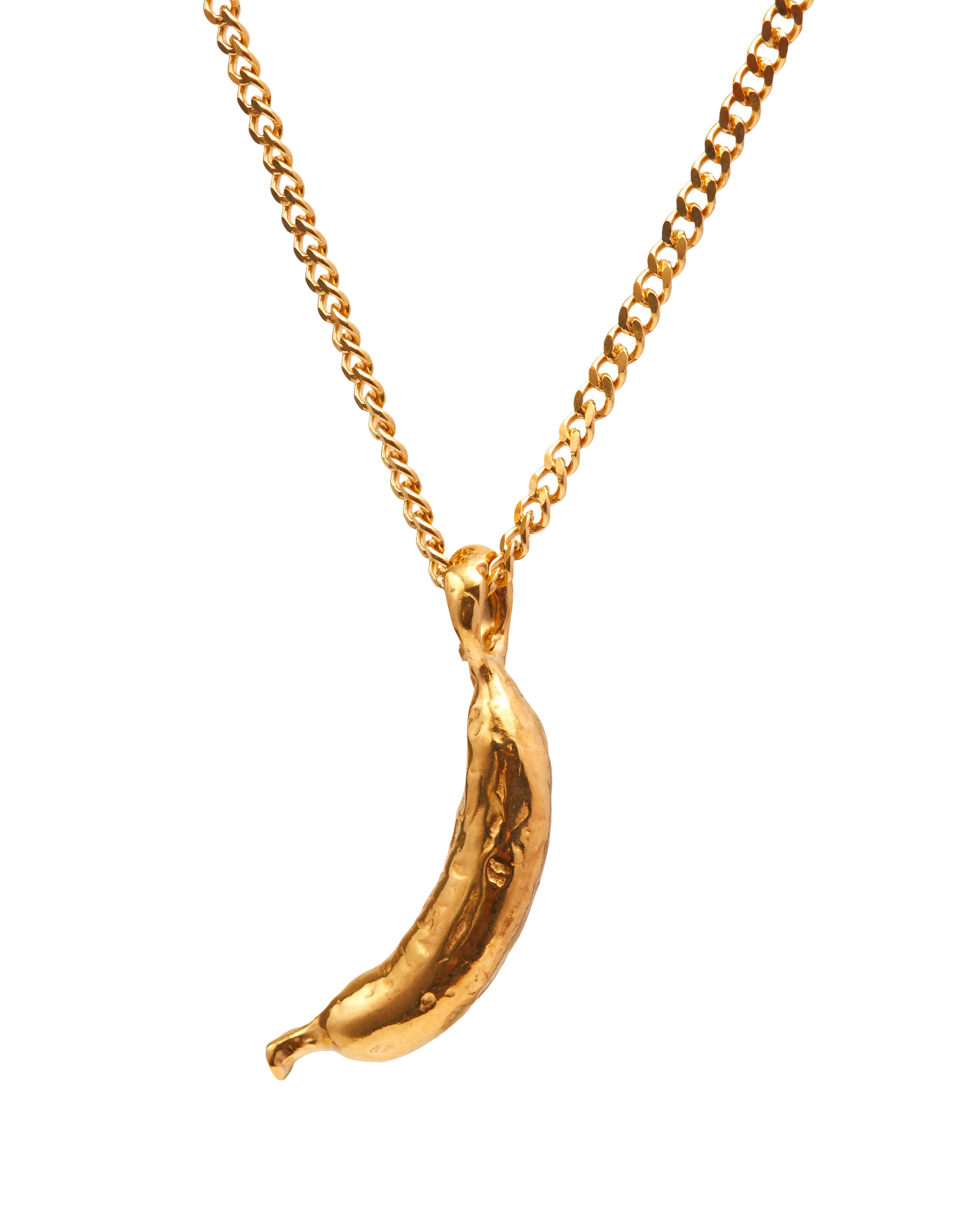 PLÁTANO - Handmade gold plated necklace | Simuero PLÁTANO - Handmade gold plated necklace | Simuero