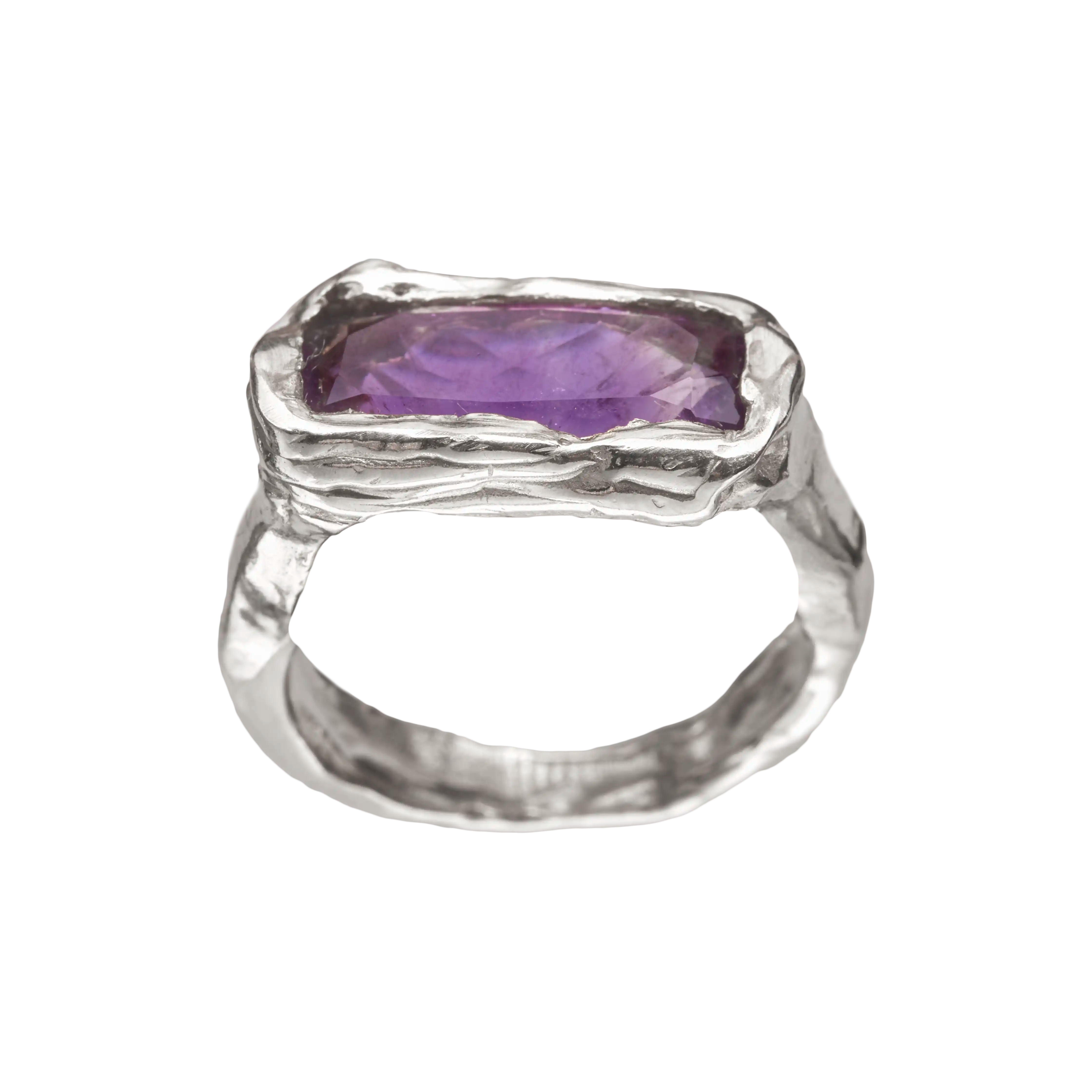 Febrero - Handmade silver ring | Simuero Febrero - Handmade silver ring | Simuero