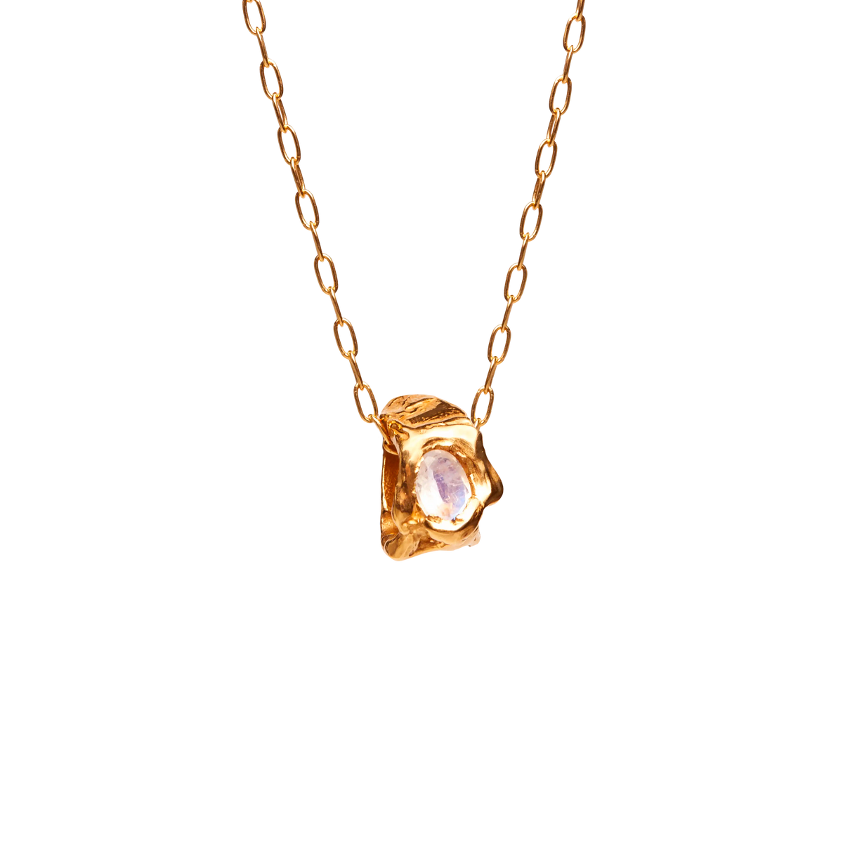 JUNIO - Handmade gold plated necklace | Simuero