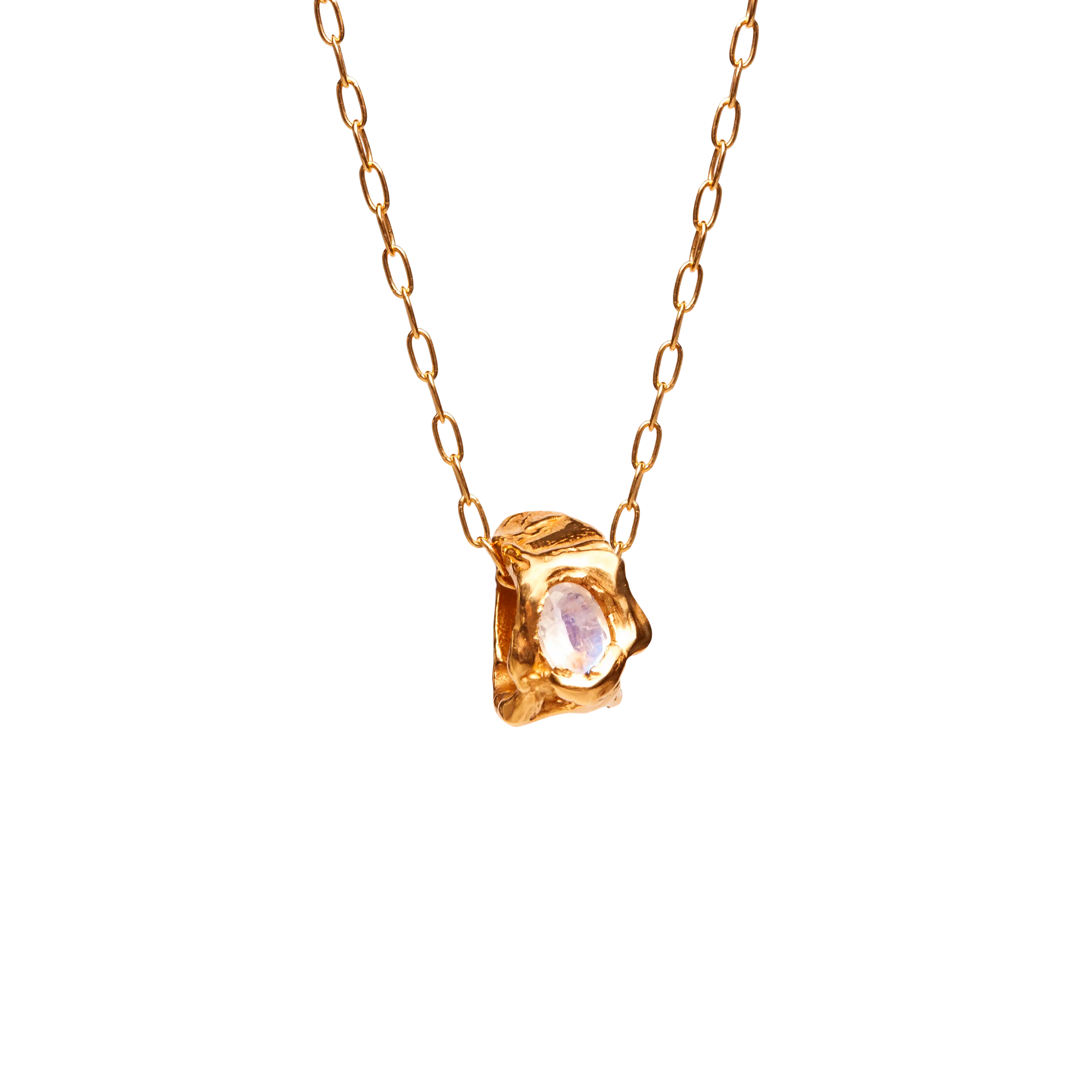 JUNIO - Handmade gold plated necklace | Simuero
