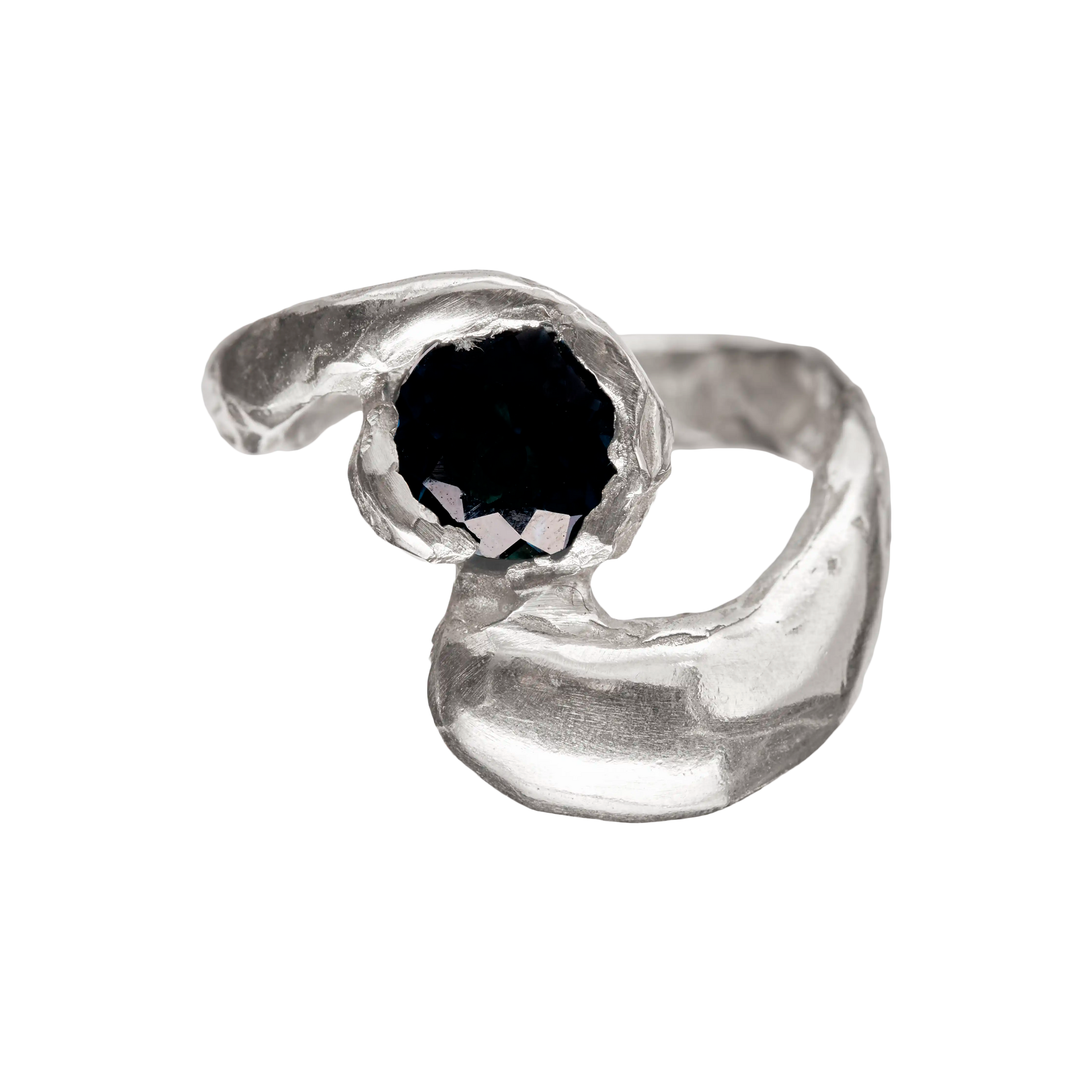 【海外限定】Simuero Septiembre Ring ブルーサファイア 天然石 海外限定】Simuero Septiembre Ring ブルーサファイア 天然石