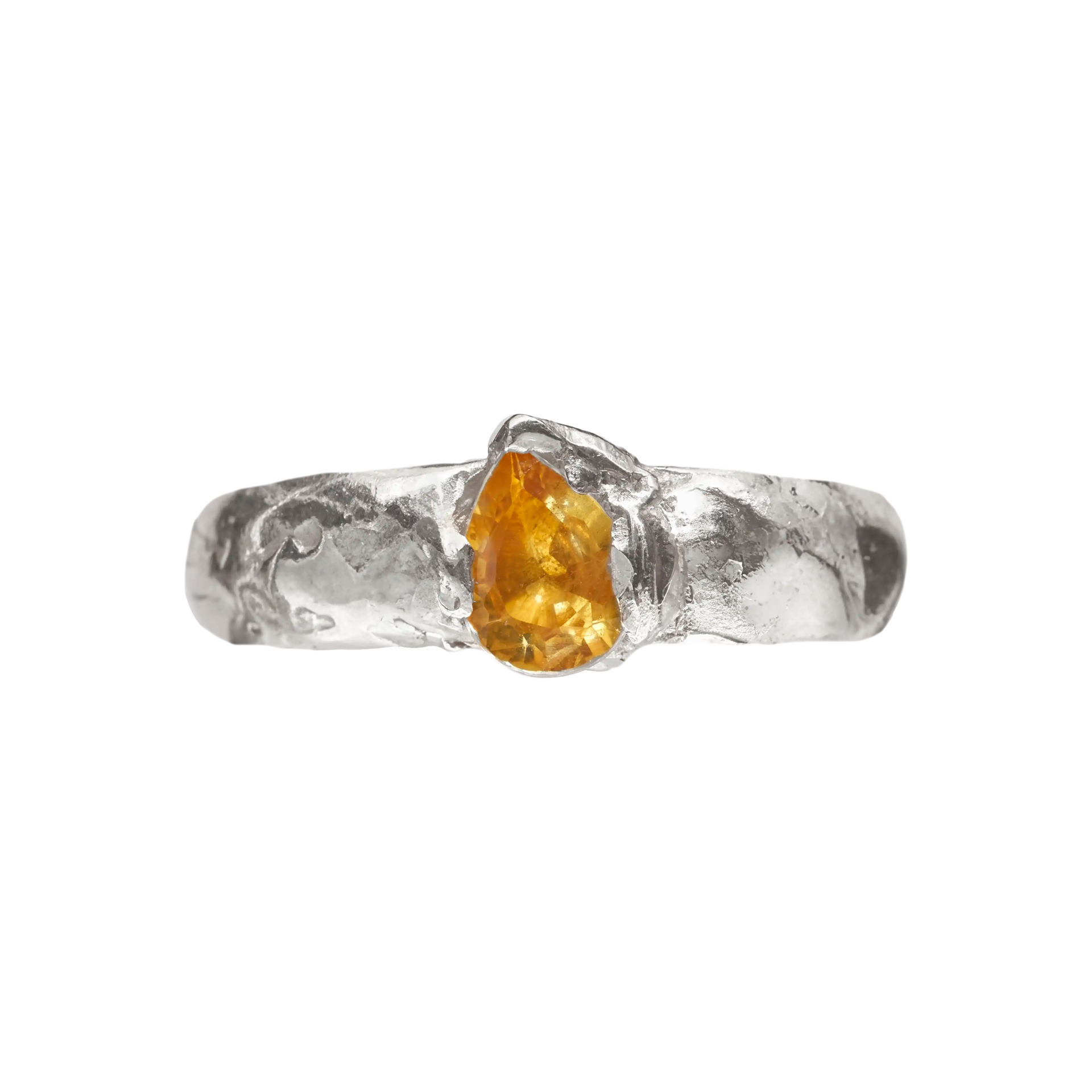 シムエロ　シルバーリング　simuero 11747391 Ours Noviembre - Handmade silver ring | Simuero