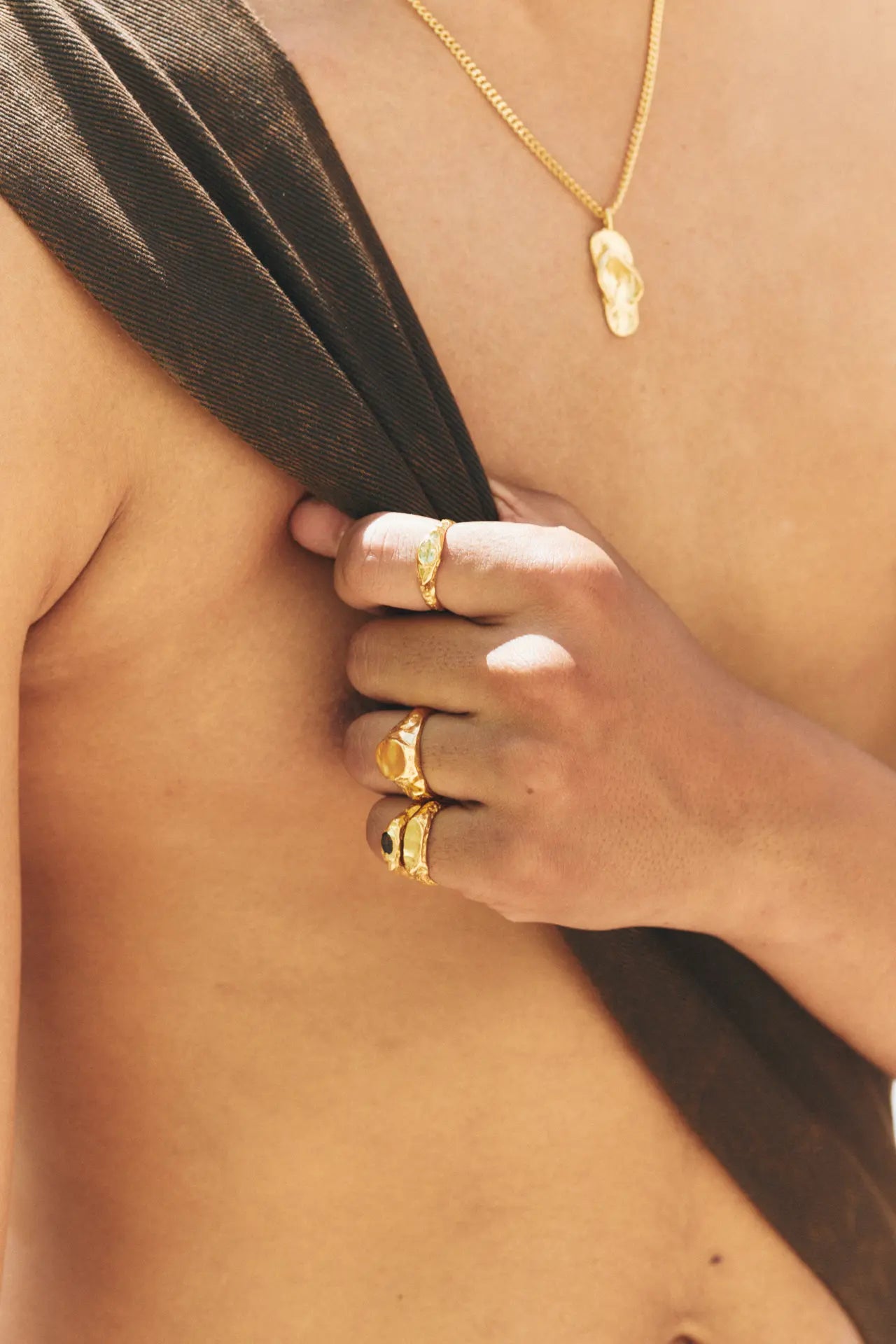 指輪・リング simuero Marco MARCO - Handmade gold plated ring | Simuero