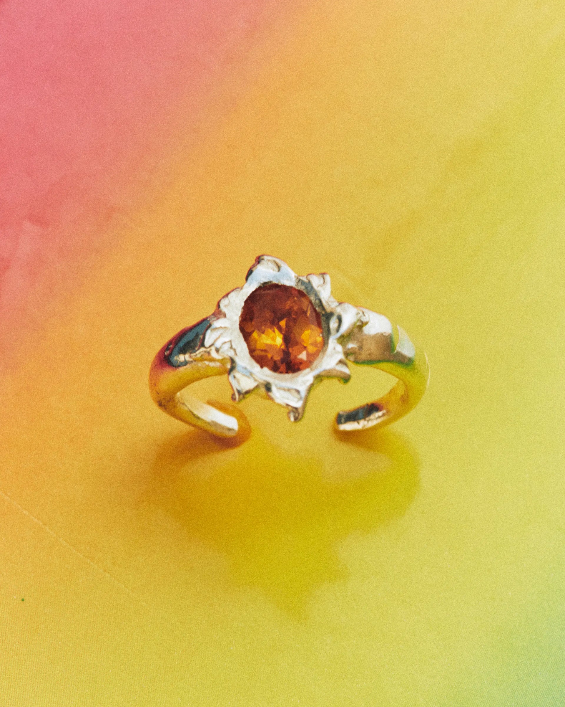 SOLEIL - Handmade silver toe ring | Simuero