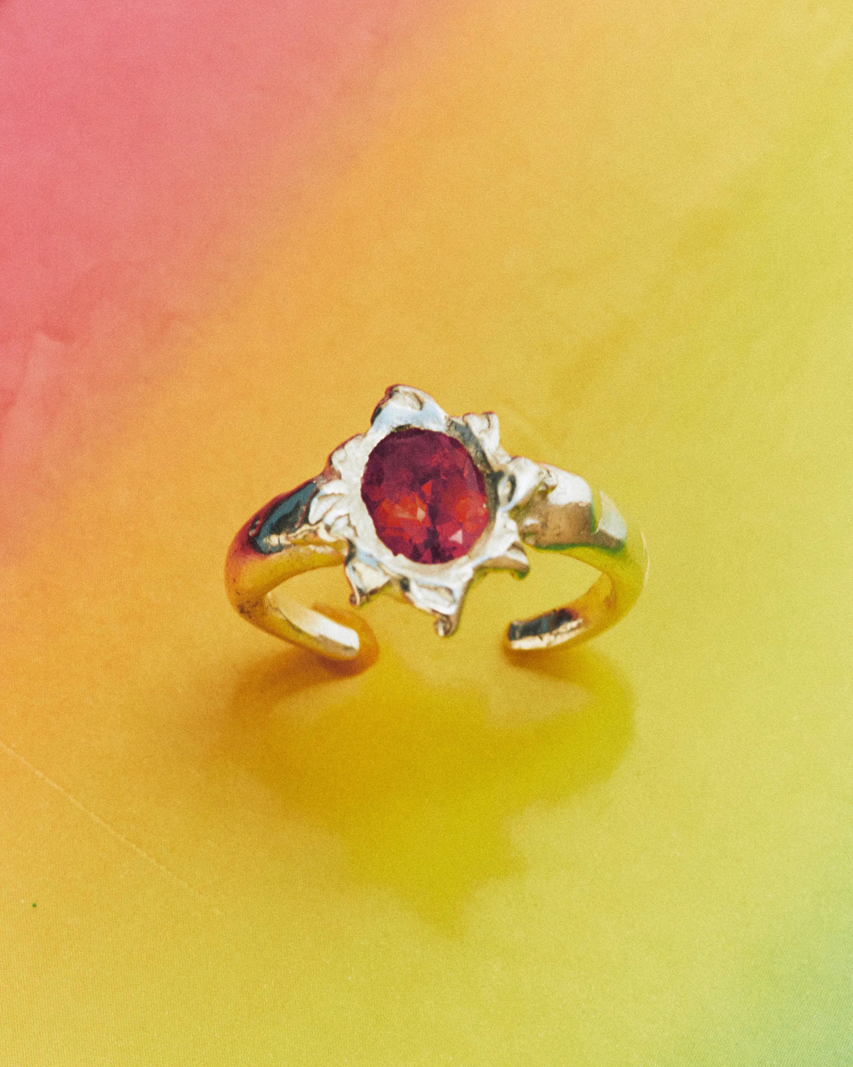 SOLEIL - Handmade silver toe ring | Simuero