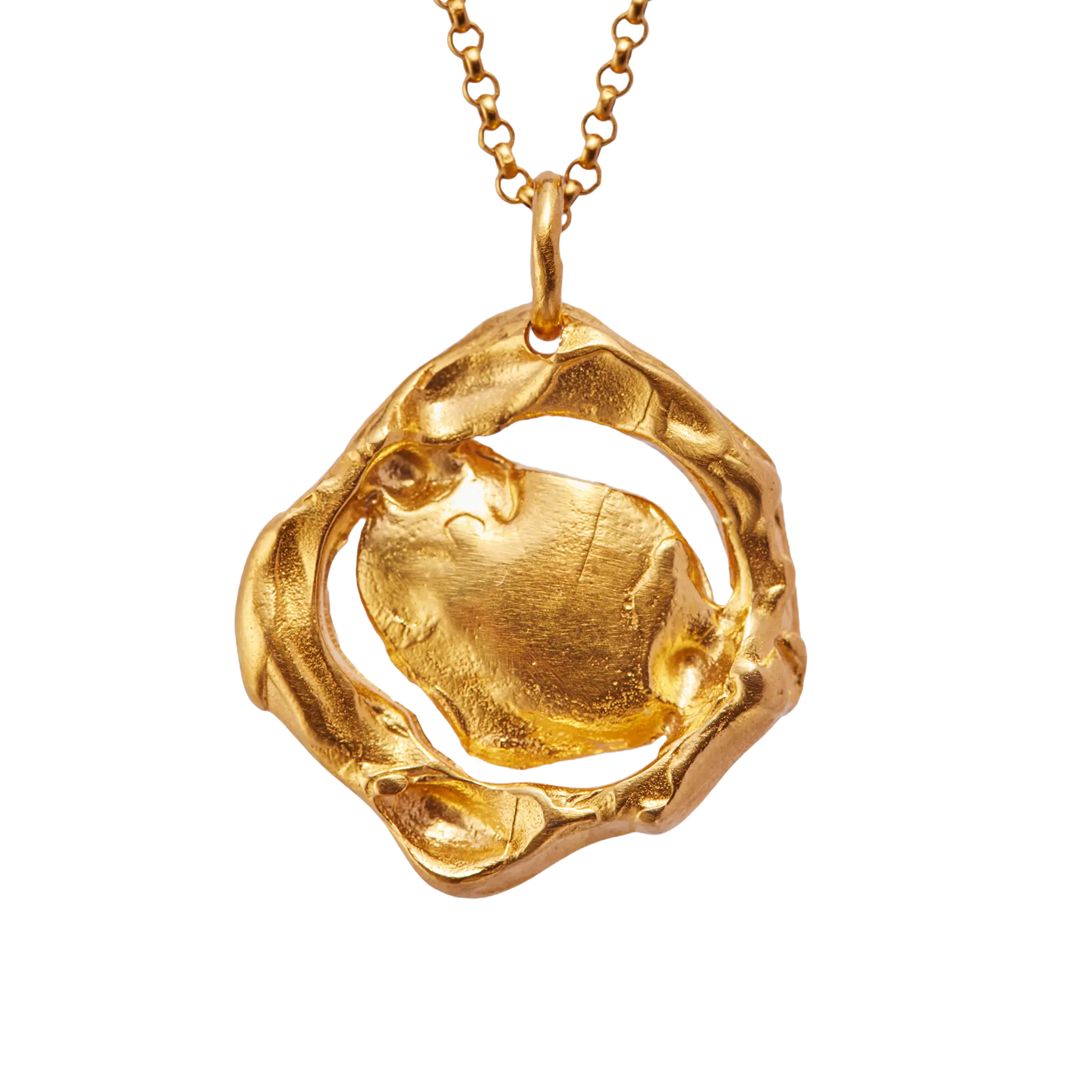 AMULETO - Handmade gold plated necklace | Simuero AMULETO - Handmade gold plated necklace | Simuero