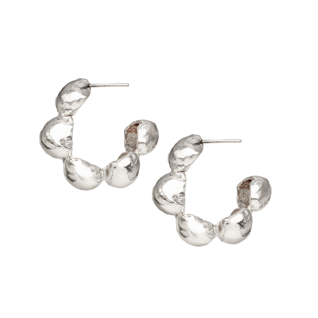 CEREZAS - Handmade silver earrings