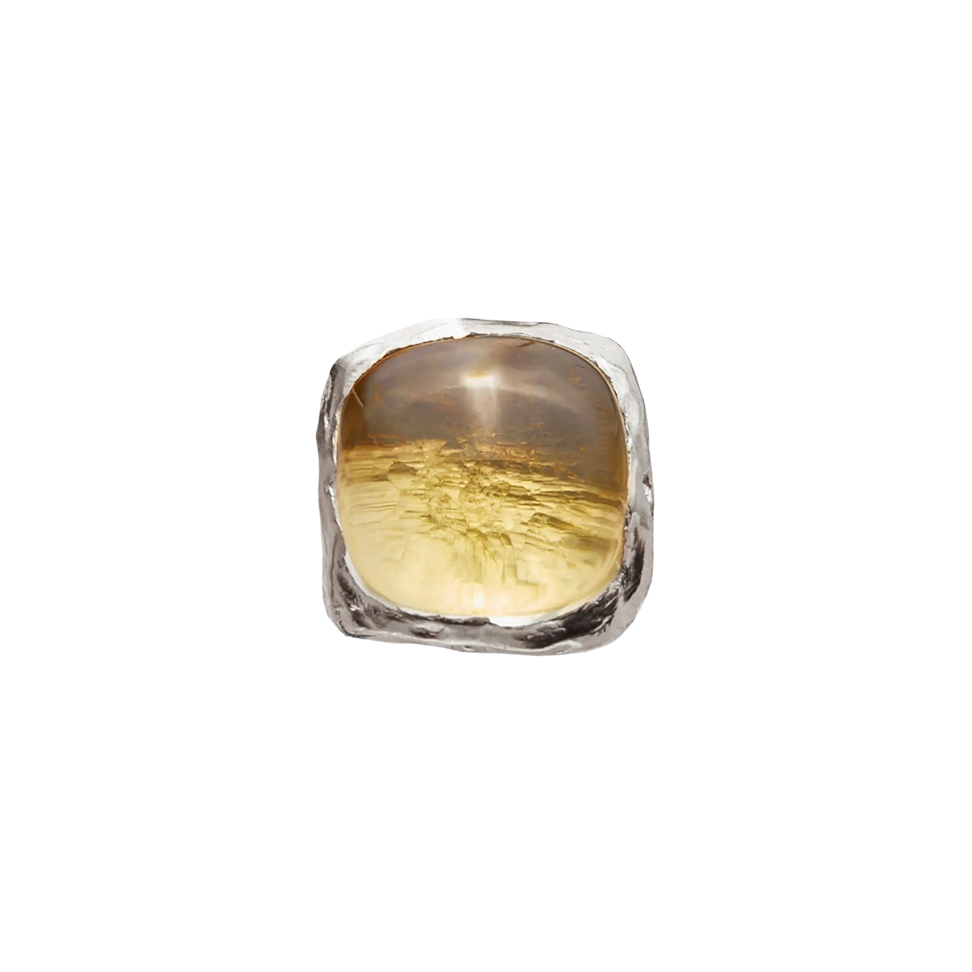 BOYA YELLOW - Handmade silver ring | Simuero