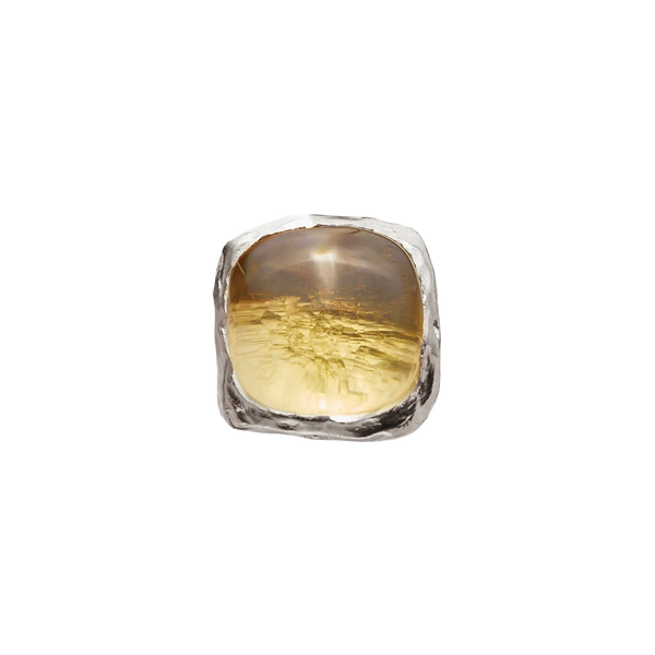 BOYA YELLOW - Handmade silver ring | Simuero