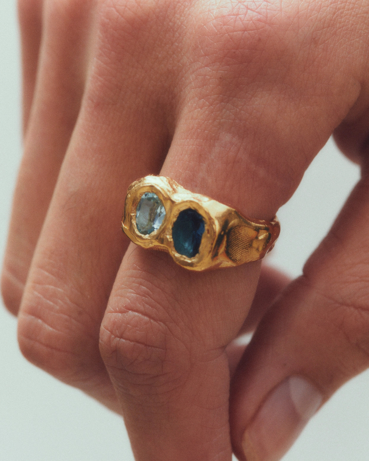 BUZO - Handmade gold plated ring | Simuero BUZO - Handmade gold plated ring | Simuero