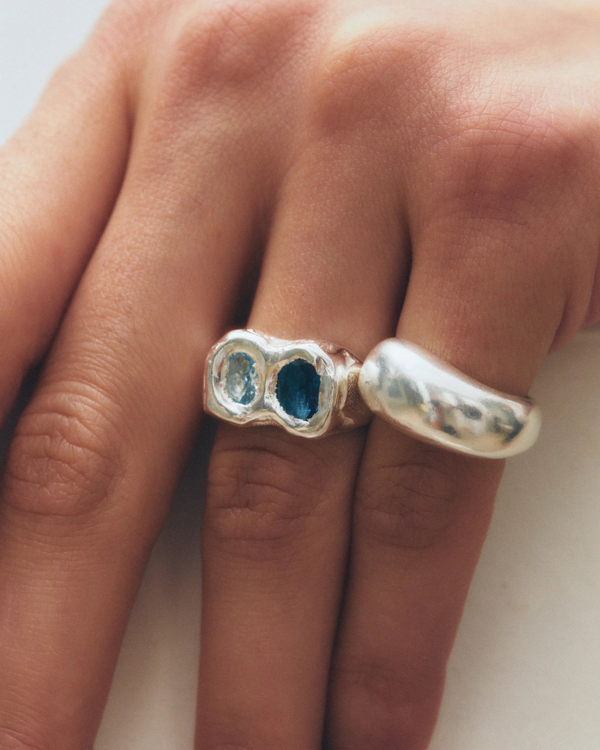 シムエロ シルバーリング simuero 11747391 Ours BUZO - Handmade silver ring | Simuero