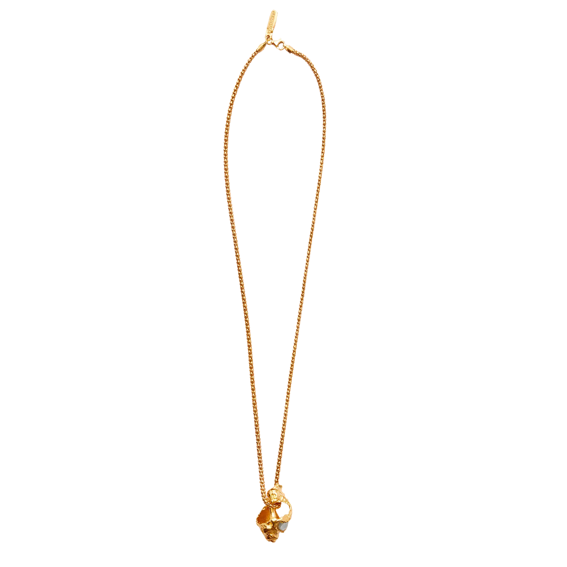 UNA CARACOLA - Handmade gold plated necklace | Simuero