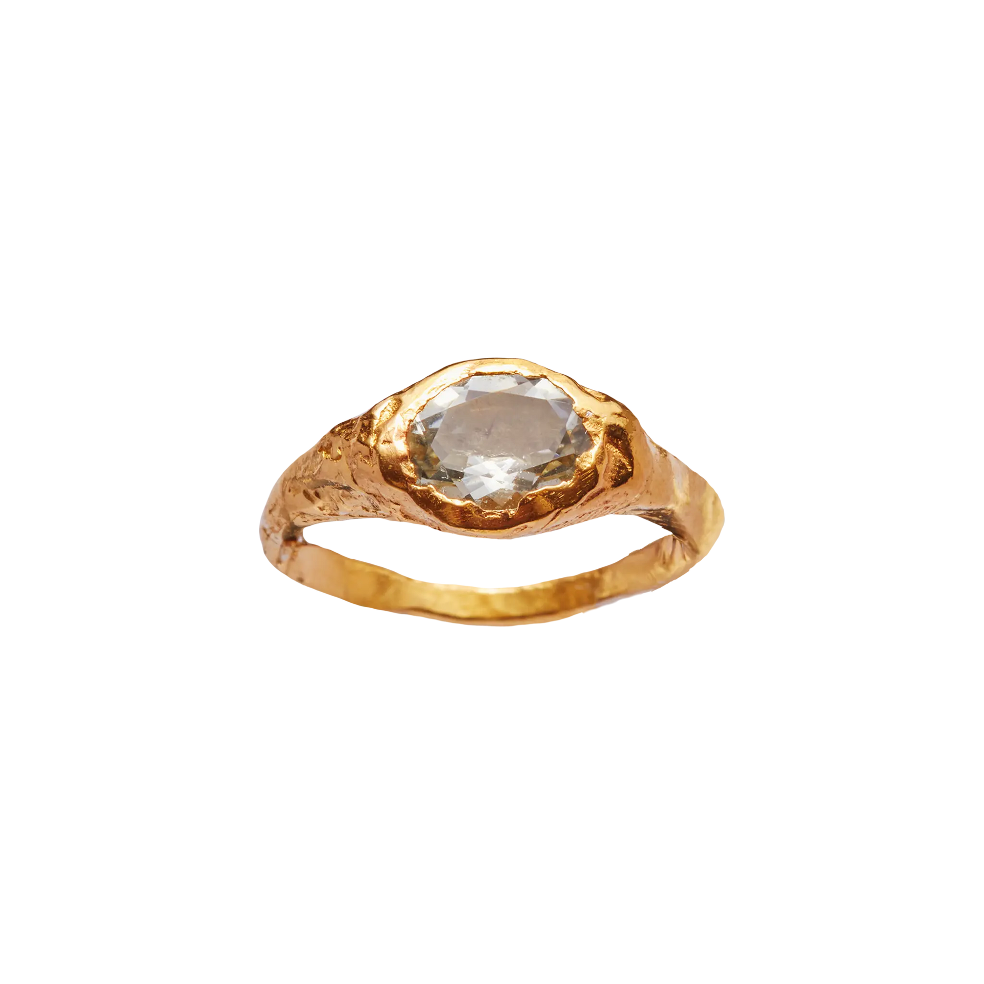 Faro La Mola リング サイズ8 シムエロ simuero FARO LA MOLA - Handmade gold plated ring | Simuero