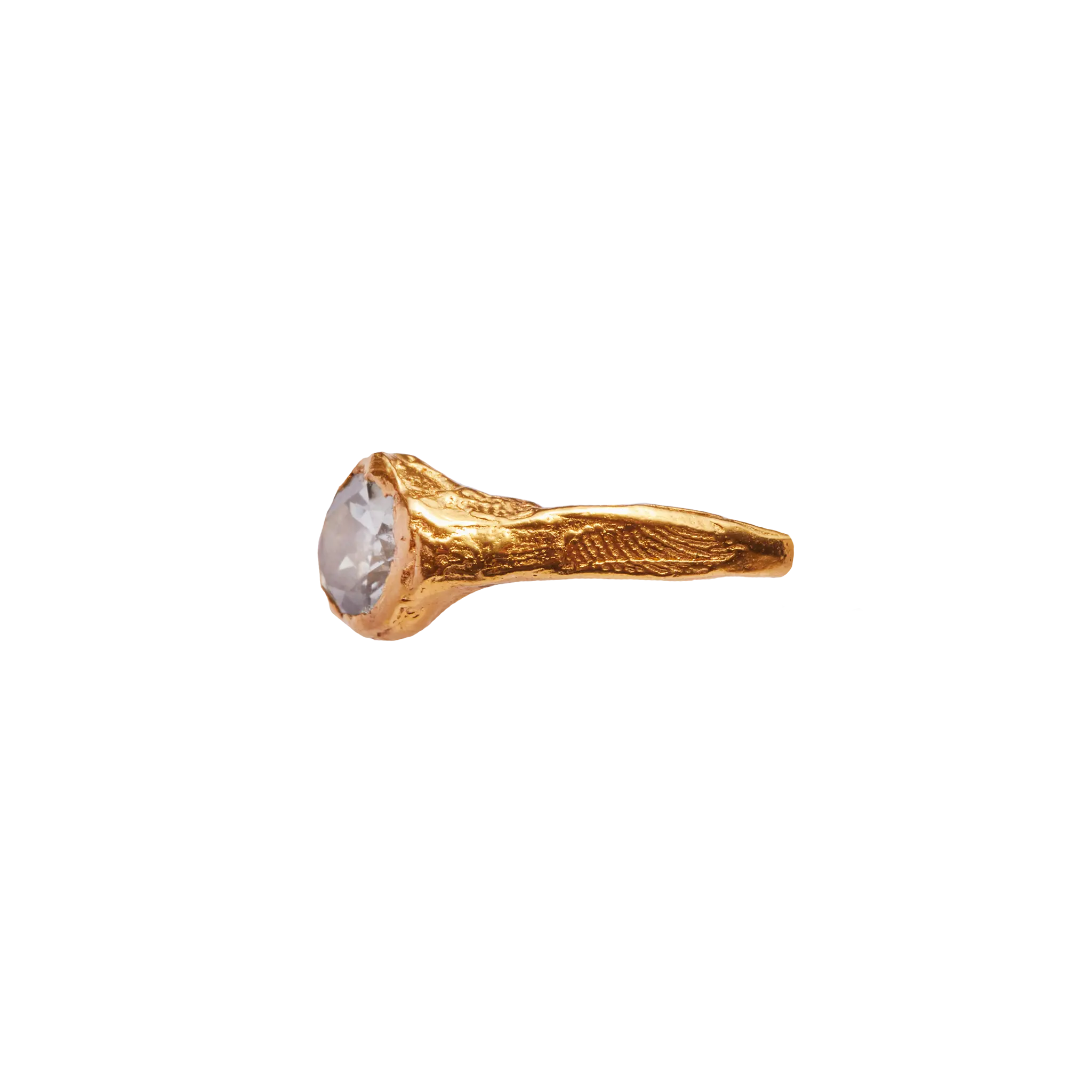 FARO LA MOLA - Handmade gold plated ring | Simuero FARO LA MOLA - Handmade gold plated ring | Simuero
