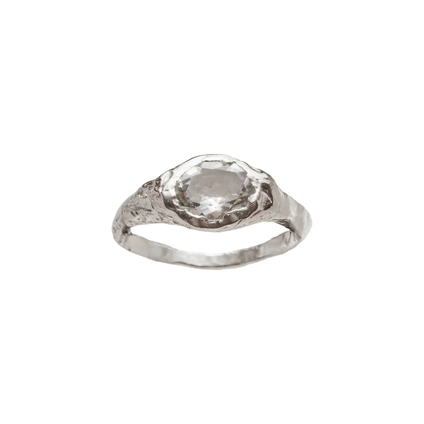 【人気】Simuero faro Ring 宝石 海 リング ブルー トパーズ FARO FORMENTOR - Handmade silver ring | Simuero