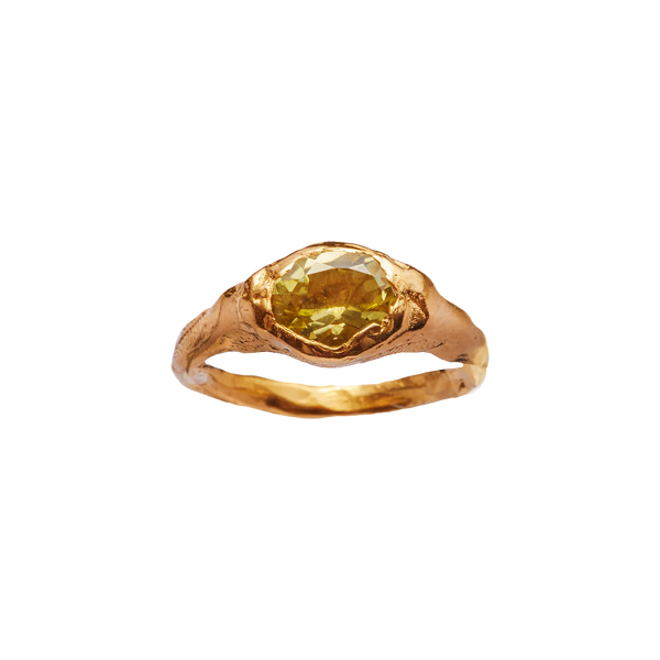 simuero Faro Es Vedrà リング FARO ES VEDRÀ - Handmade gold plated ring | Simuero