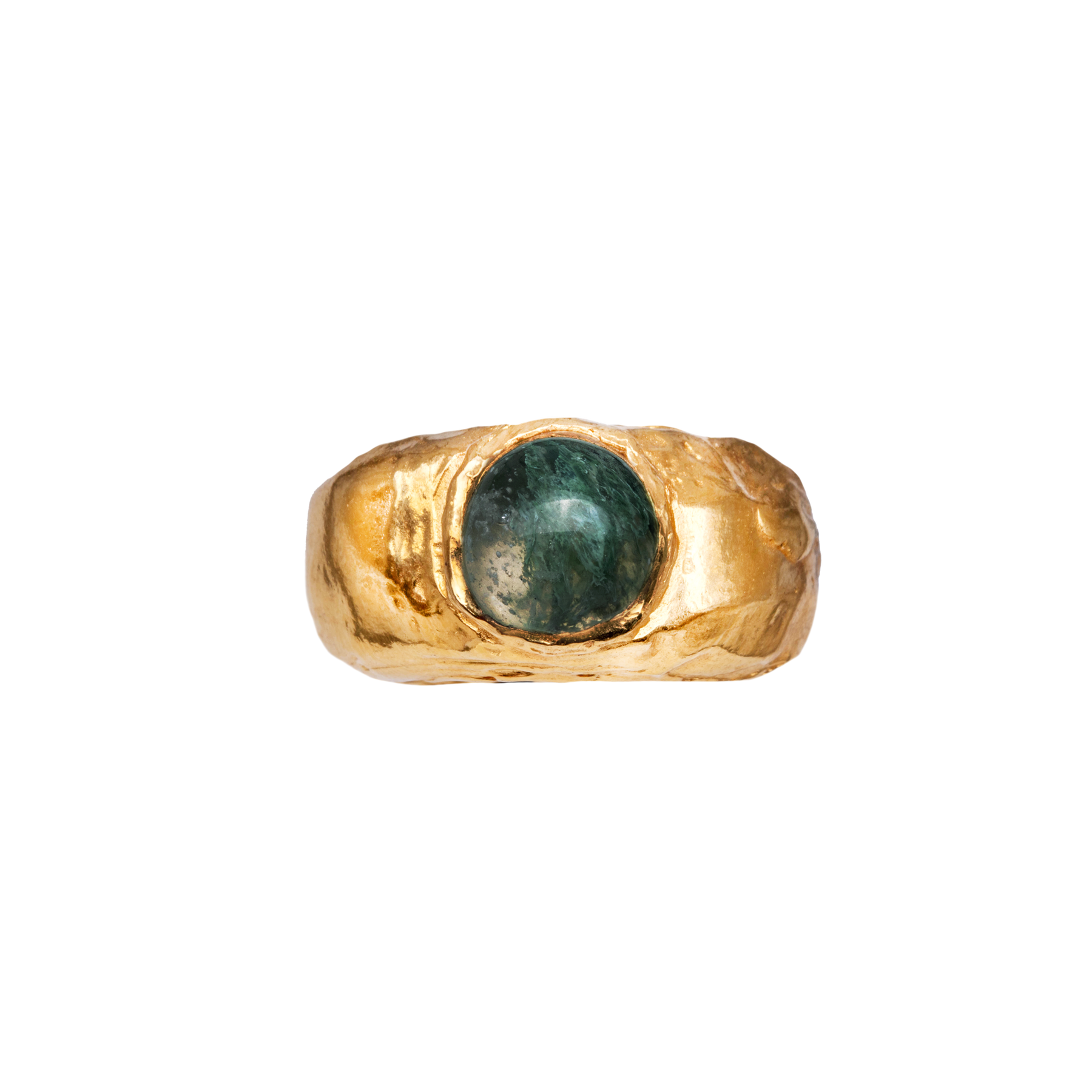 FRUTO MELÓN - Handmade gold plated ring | Simuero