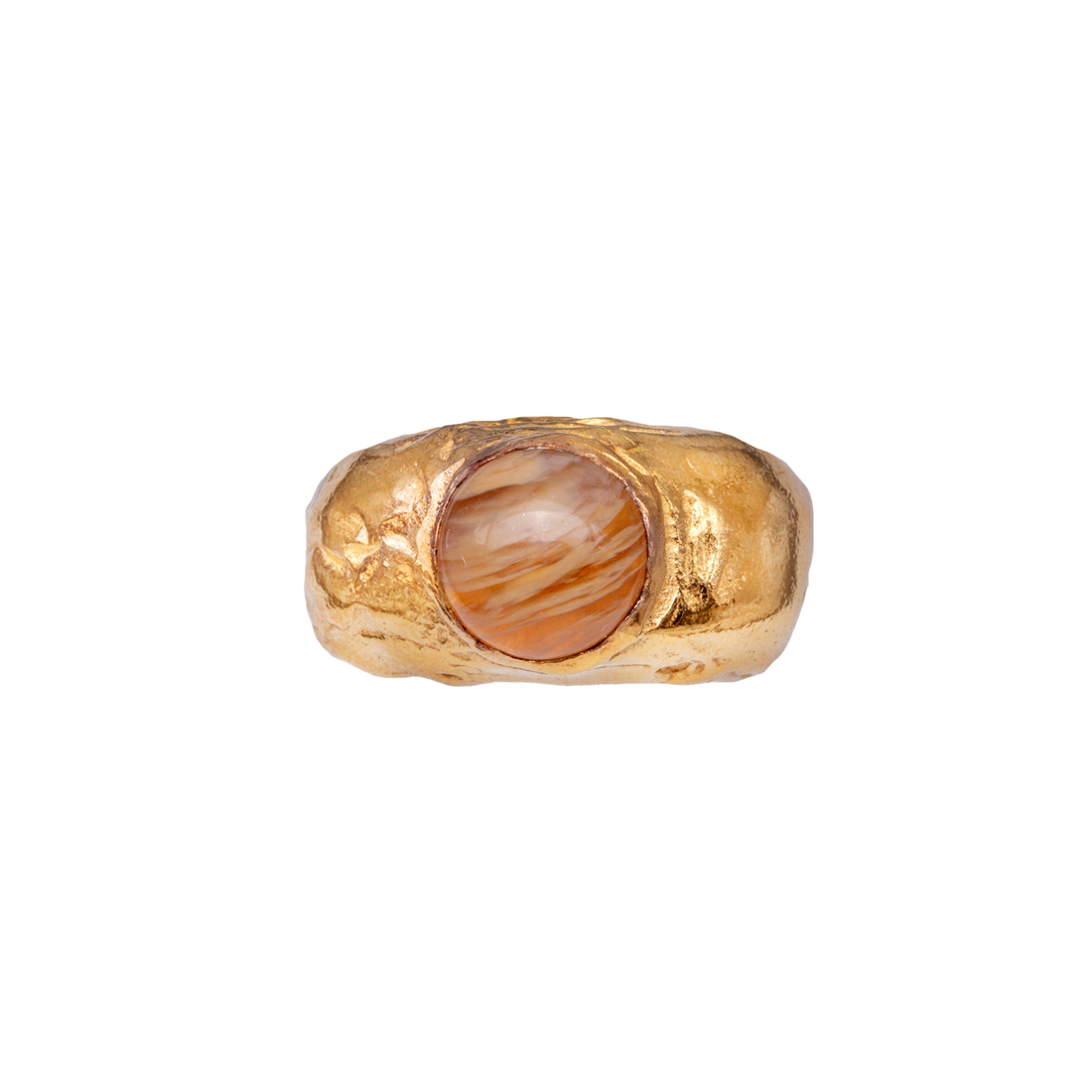 FRUTO SOLANO Handmade gold plated ring Simuero FRUTO SOLANO Handmade gold plated ring Simuero