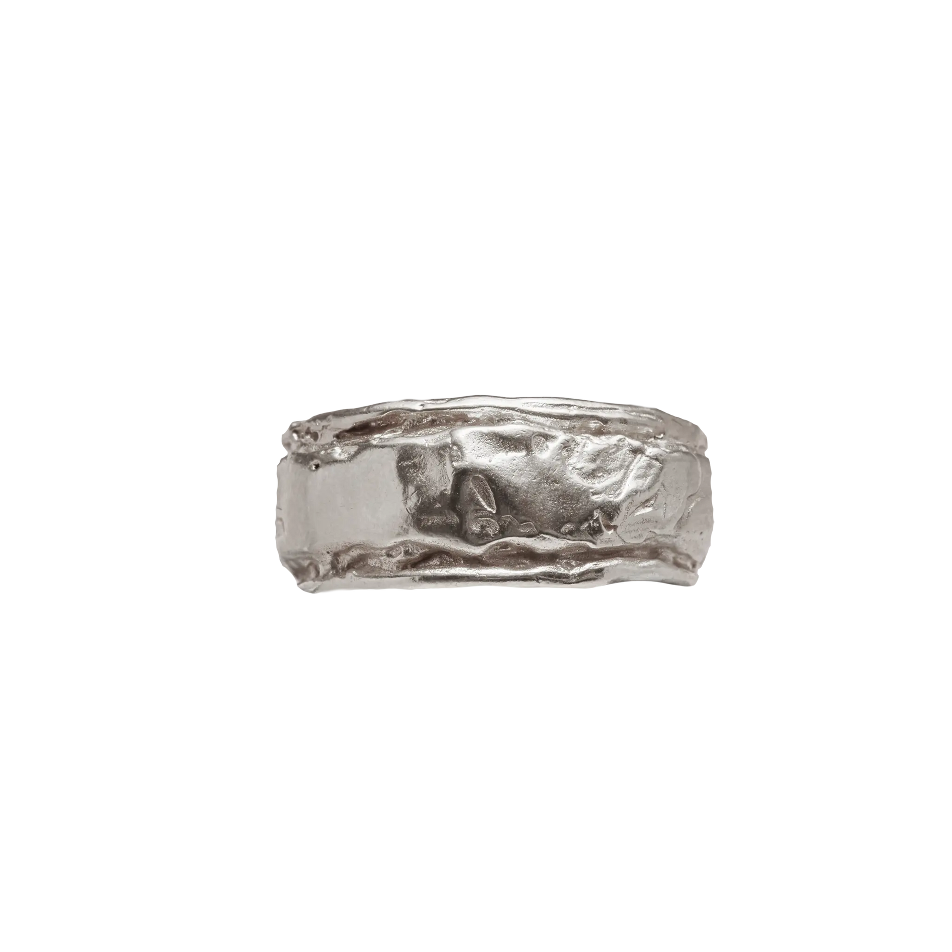 【スペイン発】Simuero Lorenzo Ring シルバー ゴールド 手作り LORENZO - Handmade silver ring | Simuero