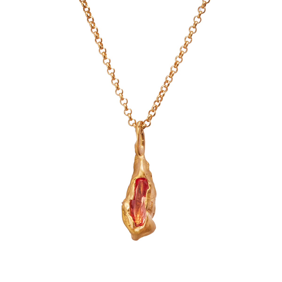 NARANJA - Handmade gold plated necklace | Simuero
