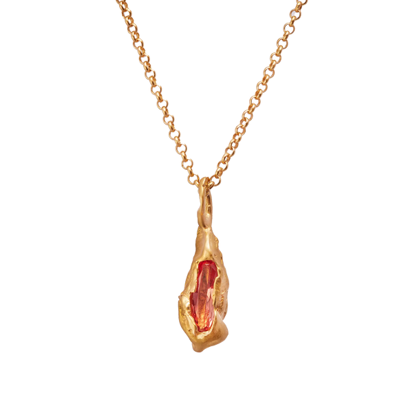 NARANJA - Handmade gold plated necklace | Simuero NARANJA - Handmade gold plated necklace | Simuero