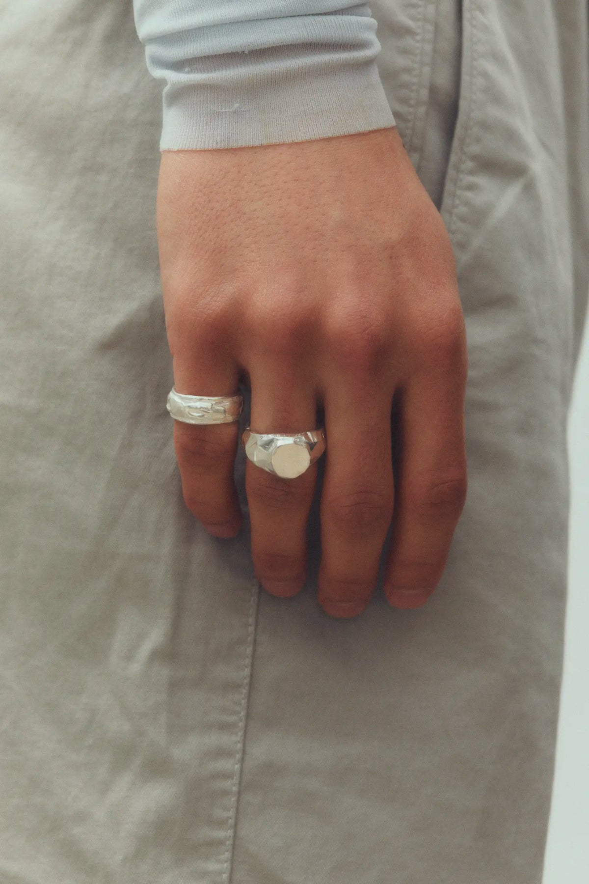 SELLO SOYE - Handmade silver ring | Simuero