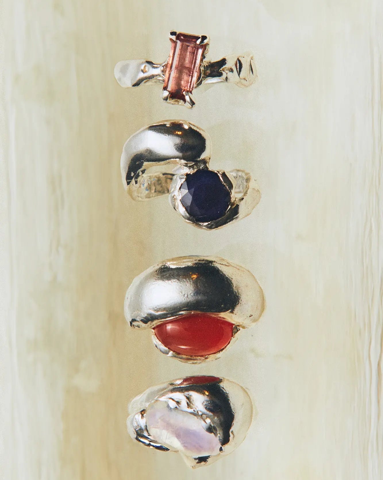 Agosto - Handmade silver ring | Simuero