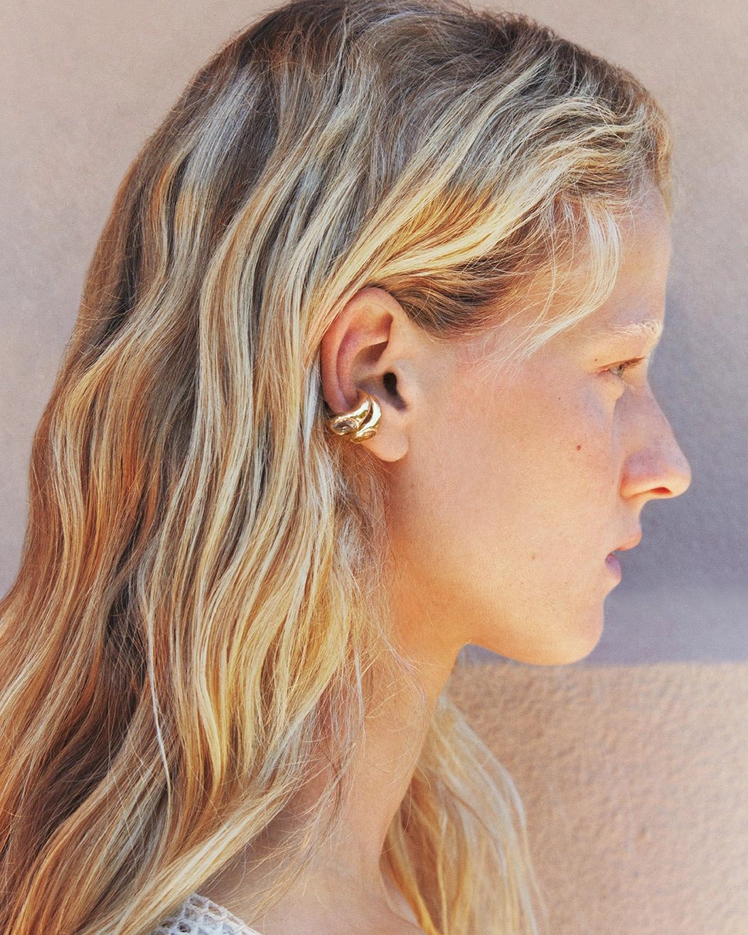 Faro Yellow Ear Cuff