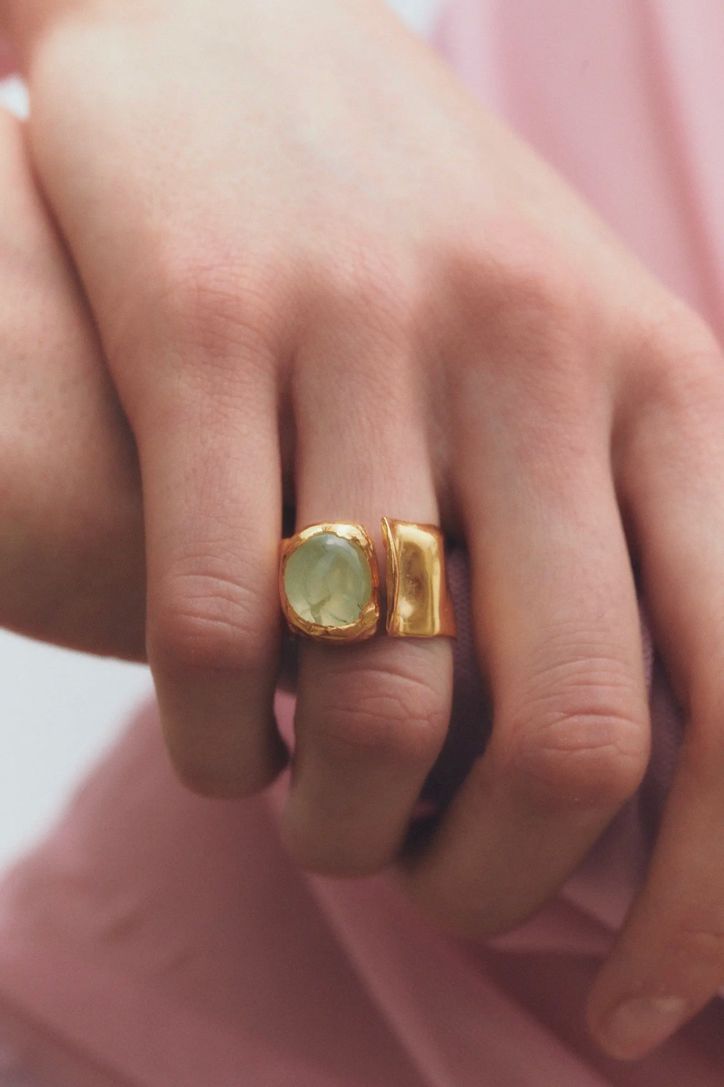 UVA - Handmade gold plated ring | Simuero