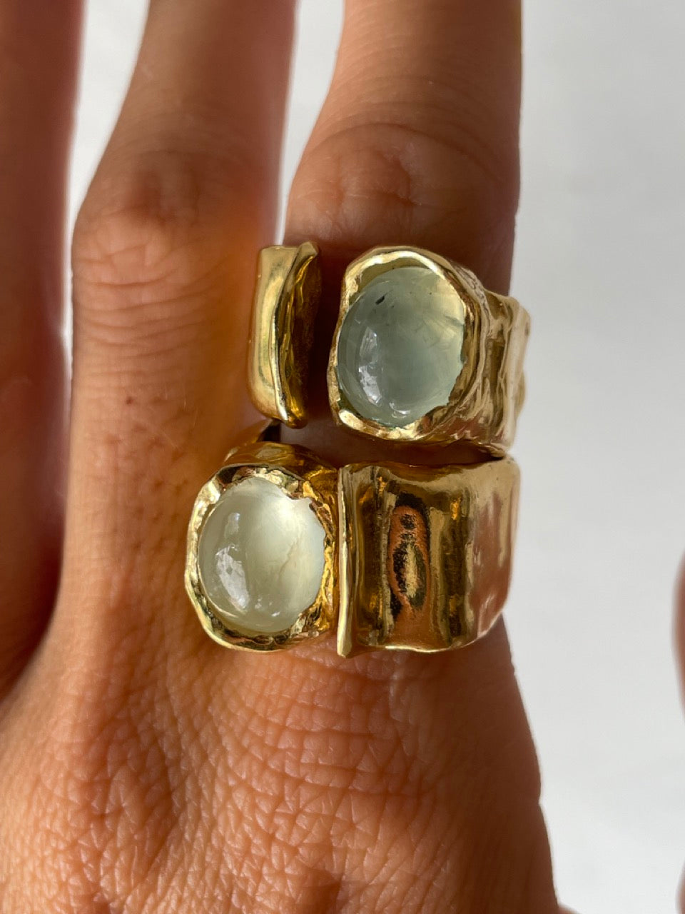 UVA - Handmade gold plated ring | Simuero