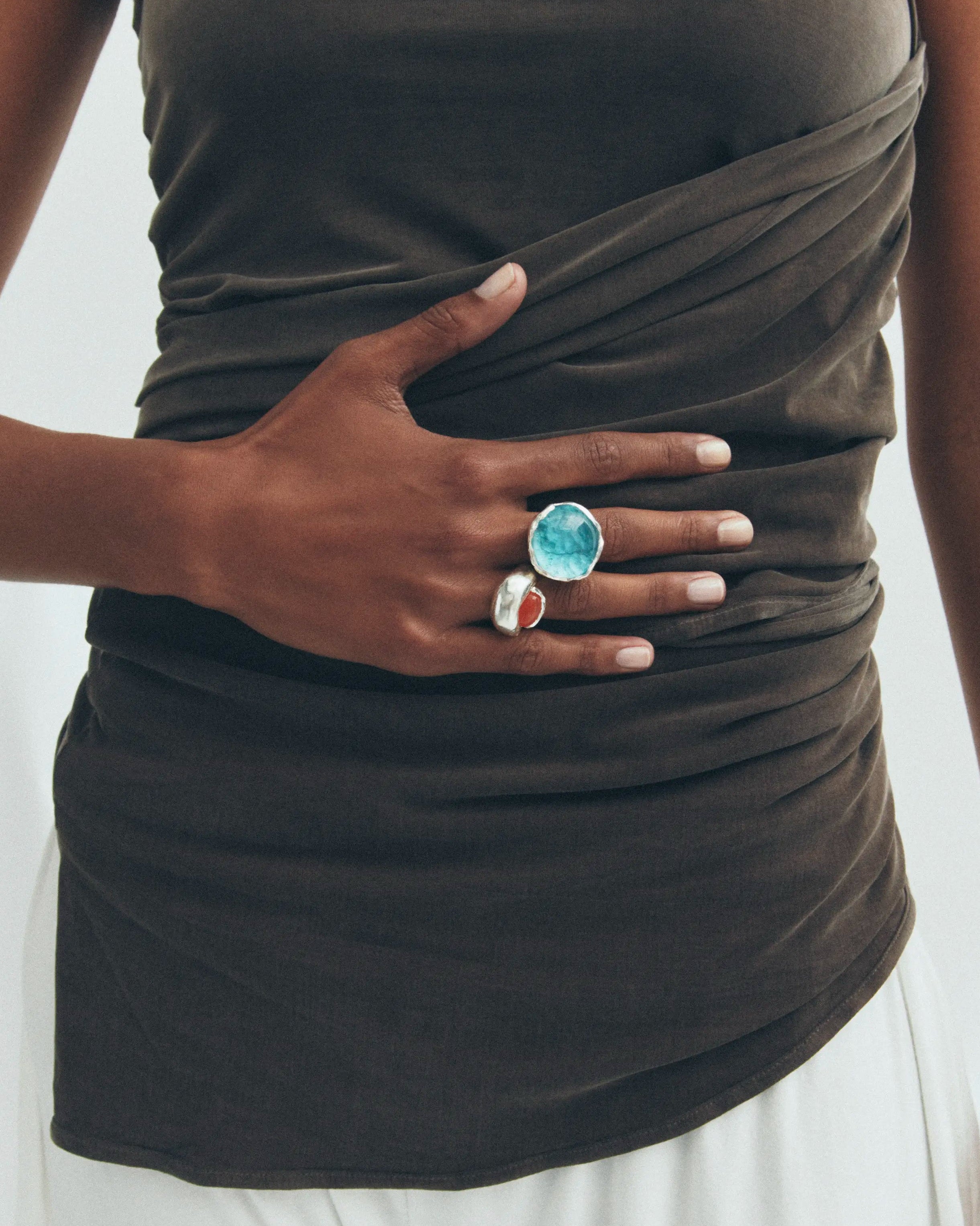 Agosto - Handmade silver ring | Simuero