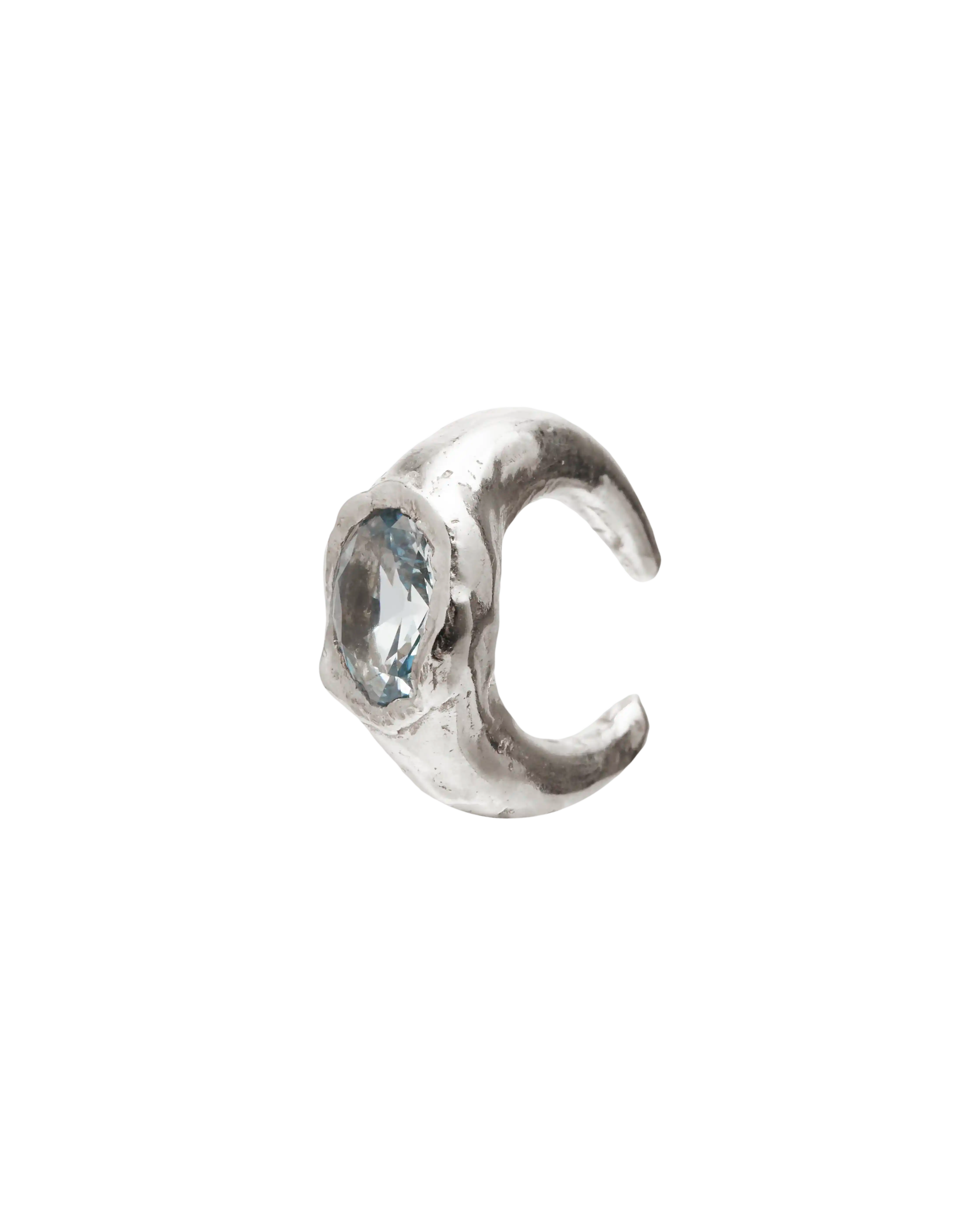 Faro Blue Ear Cuff