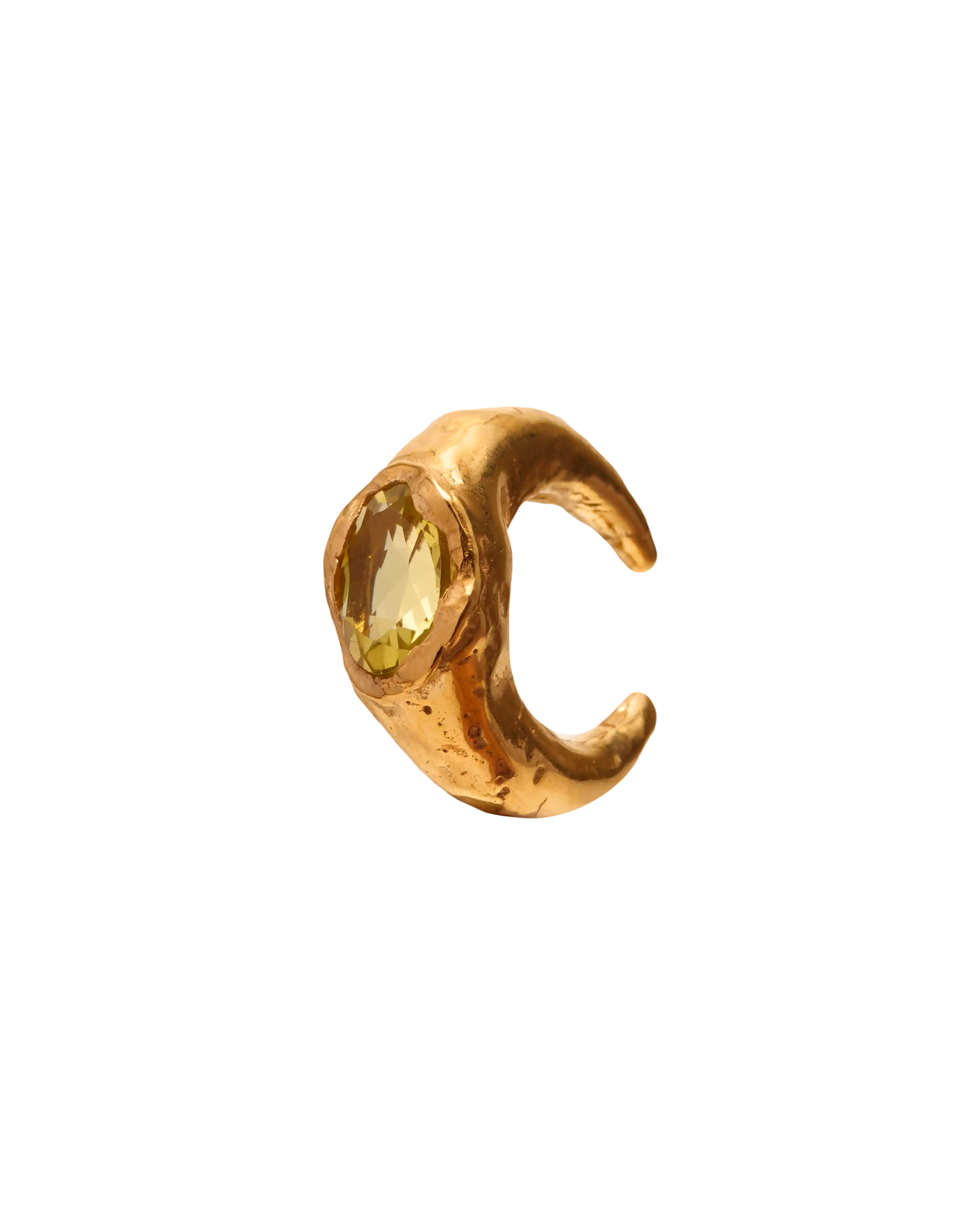 Faro Yellow Ear Cuff