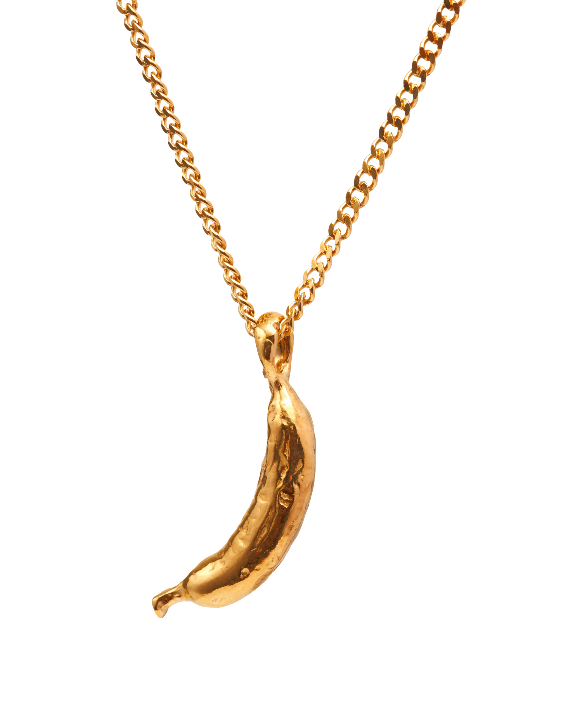 PLÁTANO - Handmade gold plated necklace | Simuero PLÁTANO - Handmade gold plated necklace | Simuero