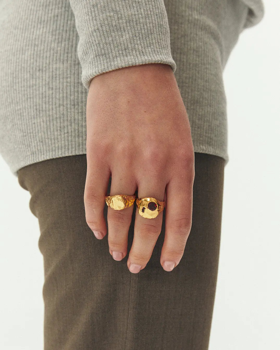 COCO - Handmade gold plated ring | Simuero