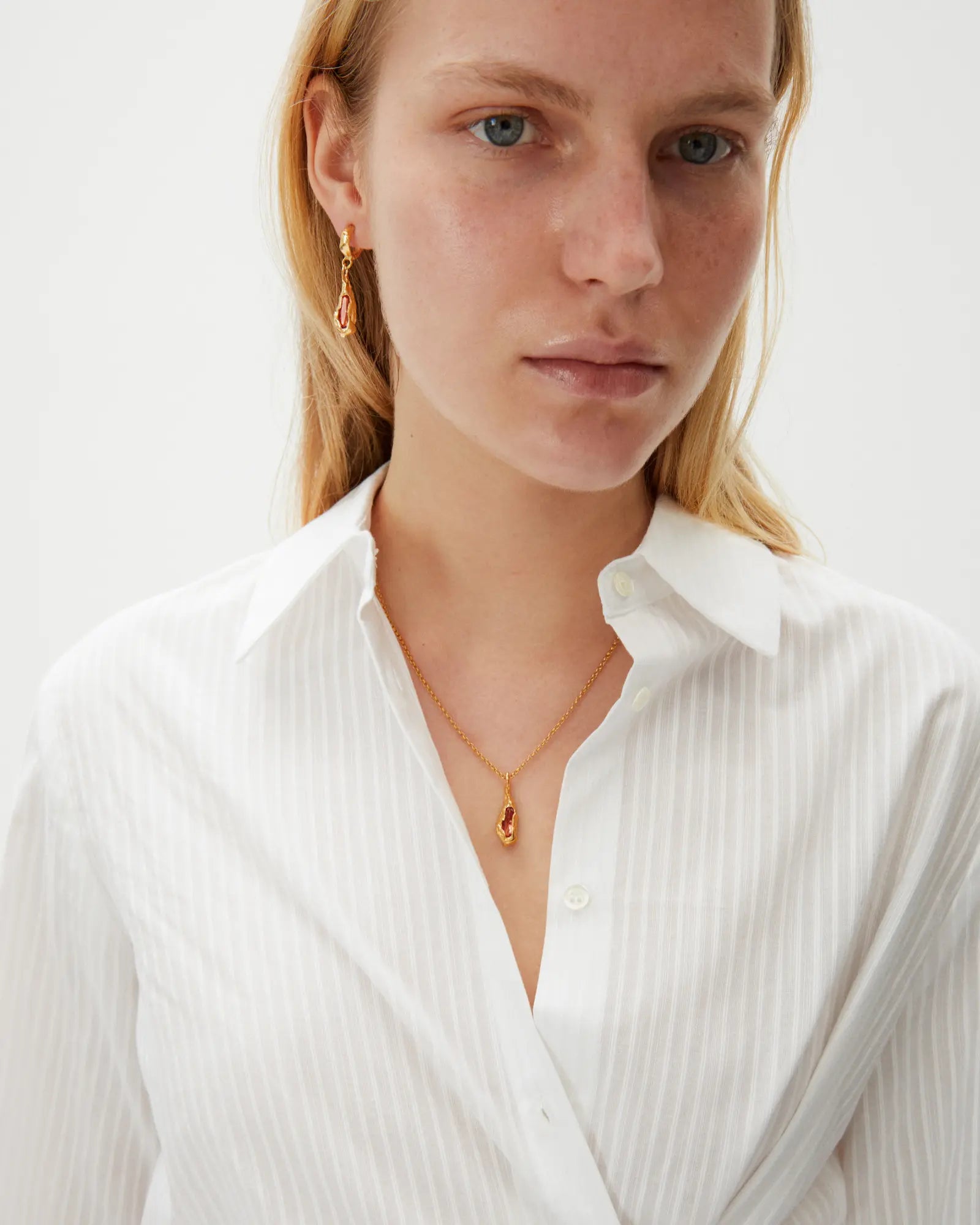 Simuero ネックレス NARANJA - Handmade gold plated necklace | Simuero