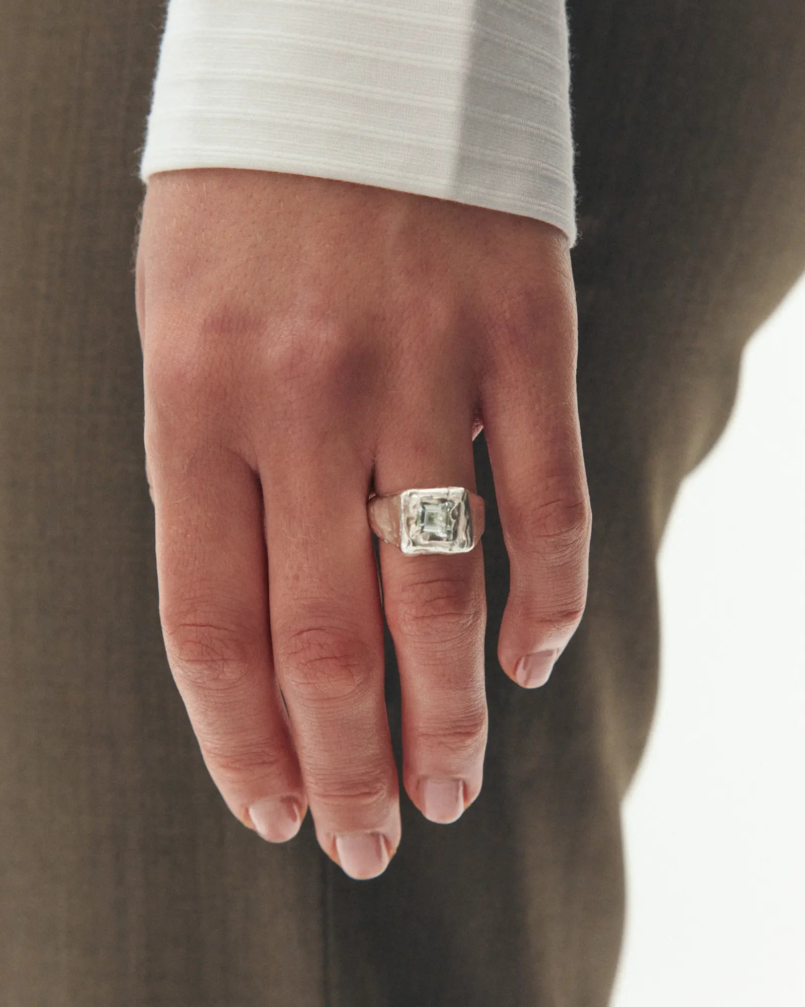Marzo - Handmade silver ring | Simuero