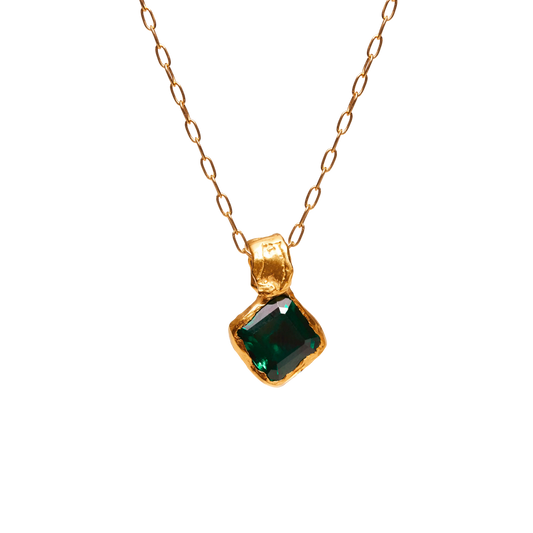 POR UN PERRO - Handmade gold plated necklace | Simuero POR UN PERRO - Handmade gold plated necklace | Simuero