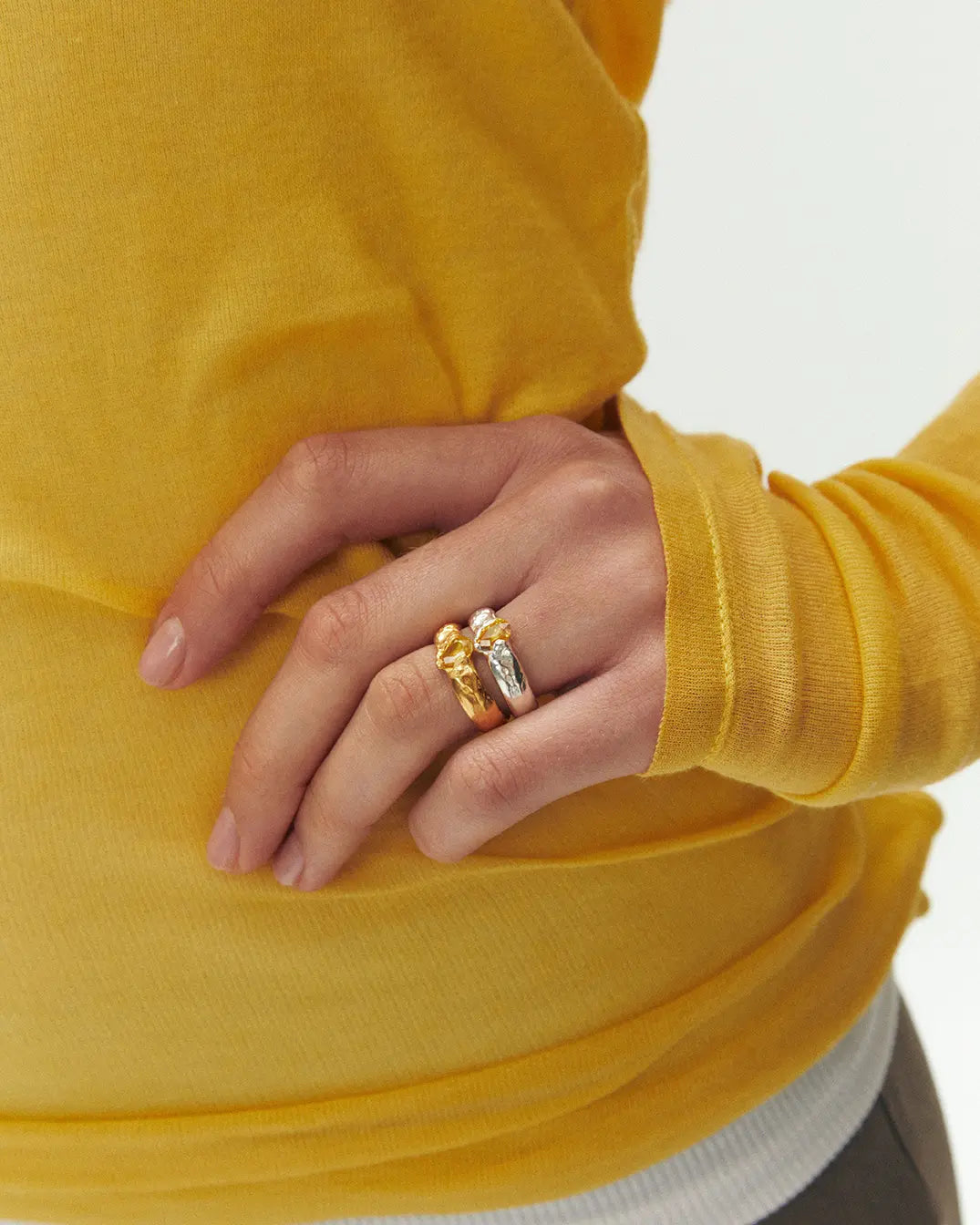 Noviembre - Handmade silver ring | Simuero