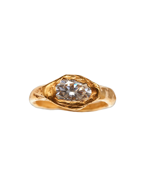 Faro 1ct Diamond - Handmade solid gold ring | SIMUERO – Simuero