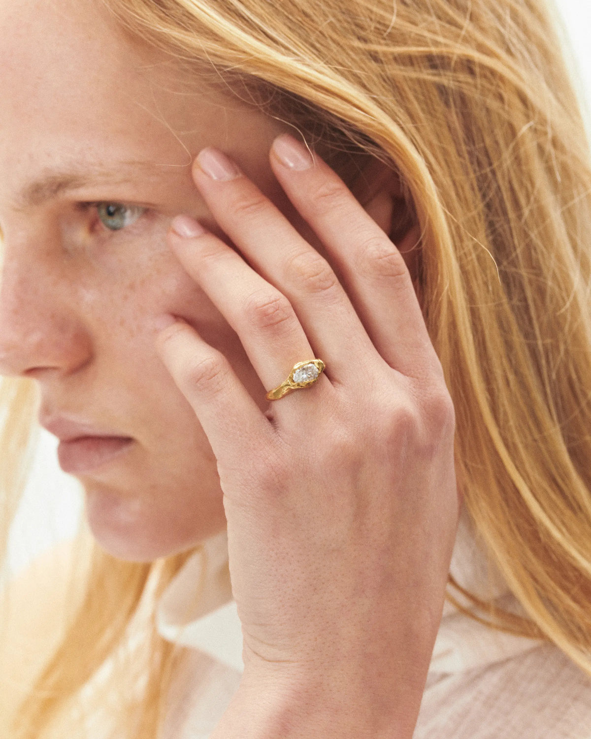 Faro 1ct Diamond - Handmade solid gold ring | SIMUERO – Simuero